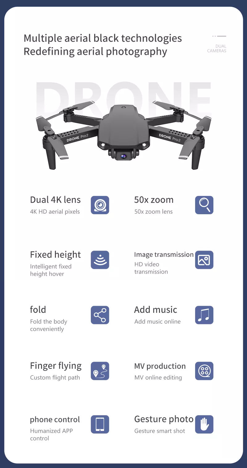 ISPEKTRUM iSE99 Pro 2 Drone - ISPEKTRUM Toys & Games