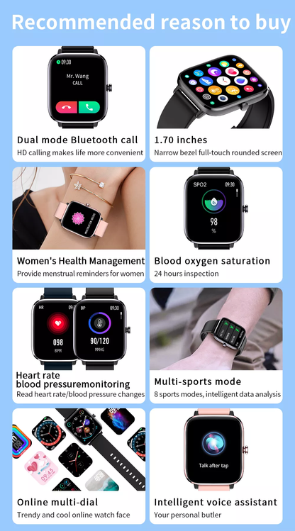 iS-T45S Smart Watch | Bluetooth Calling & Text - ISPEKTRUM Smart Watch