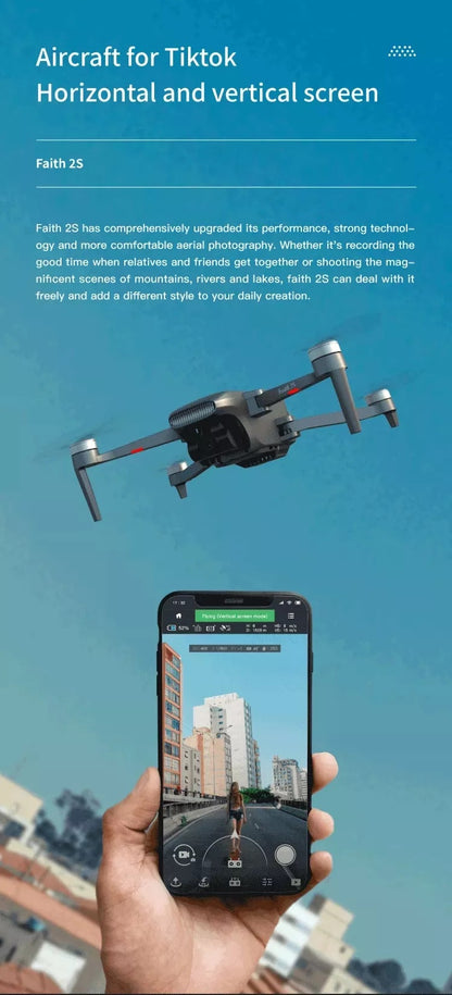 Faith 2S 4K Drone | 3-Axis Gimbal - ISPEKTRUM Toys & Games
