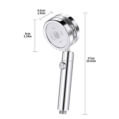 High Pressure Detachable 360° Rotating Showerhead - ISPEKTRUM Home & Garden