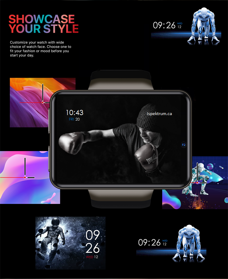 Deosai iS101 - The Ultimate Smartwatch - ISPEKTRUM Smart Watch