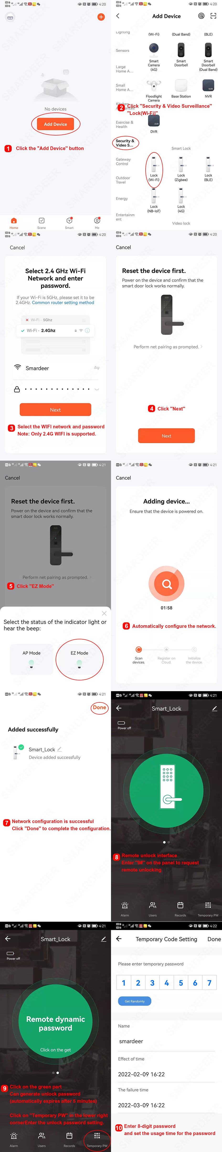 iSM08 Smart Biometric Door Lock - ISPEKTRUM Home & Garden